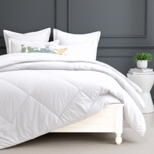 White comforter