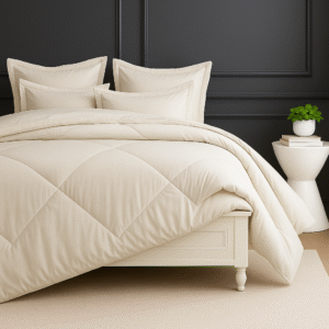 Ivory comforter