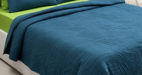 Teal Quilted Bedspread set | 90” x 95” - Image 4