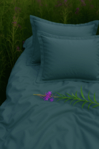 Reef Waters Solid 100% Cotton Bedding Set | 400TC with 2 Pillow Covers
