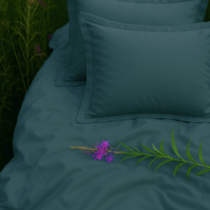 Reef Waters Solid 100% Cotton Bedding Set | 400TC with 2 Pillow Covers
