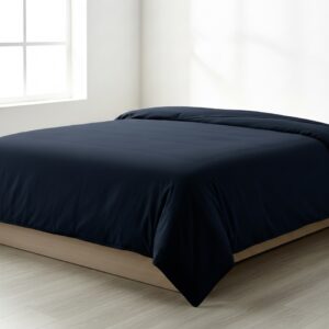Charcoal Blue Duvet Cover