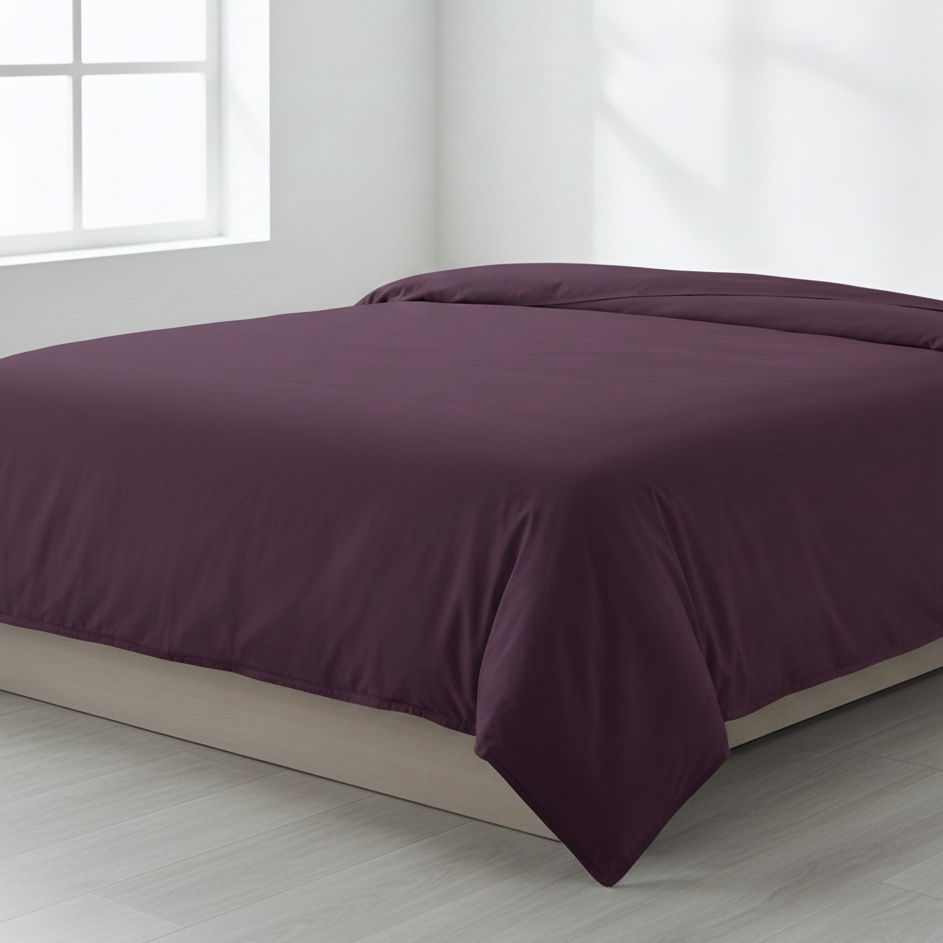 Plum Duvet Cover | 90” x 95”