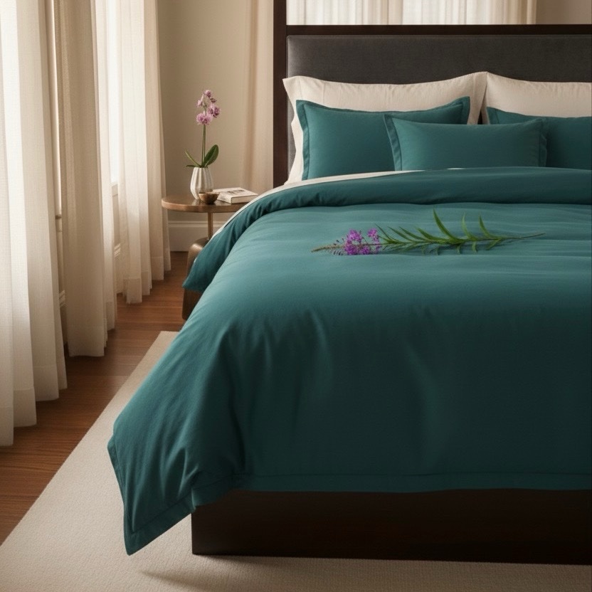 Teal Duvet Cover