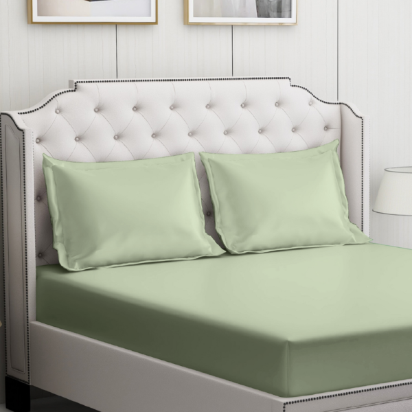 Tea Green bed sheet - Image 3