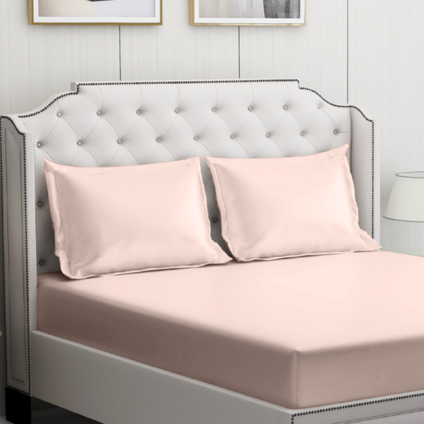 Very Light Pink Bed Sheet - Image 3