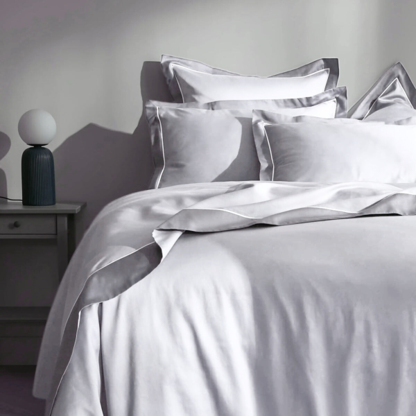 Light Grey with merrow bedding set