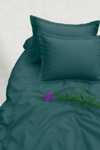 Reef Waters Solid 100% Cotton Bedding Set | 400TC with 2 Pillow Covers
