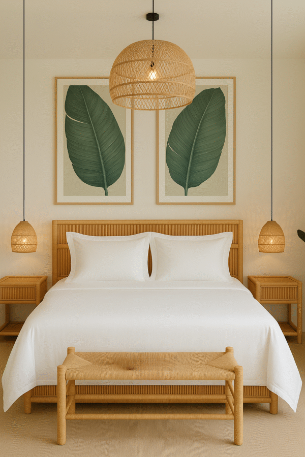 Pure White Solid 100% Cotton Bedding Set | 300 TC with 2 Pillow Covers - Image 3