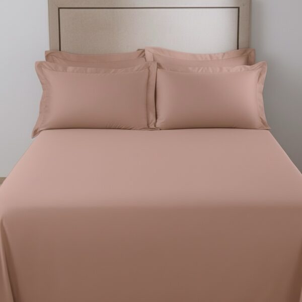 Peach blush fitted | 4 pillow covers - Image 4