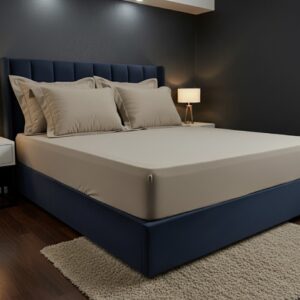 Light Taupe 5 piece bedding set | 100% cotton | 400 TC