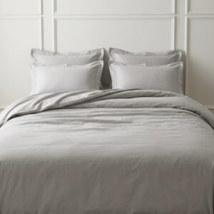 Grey 6 piece bedding set | 100% cotton | 600 TC