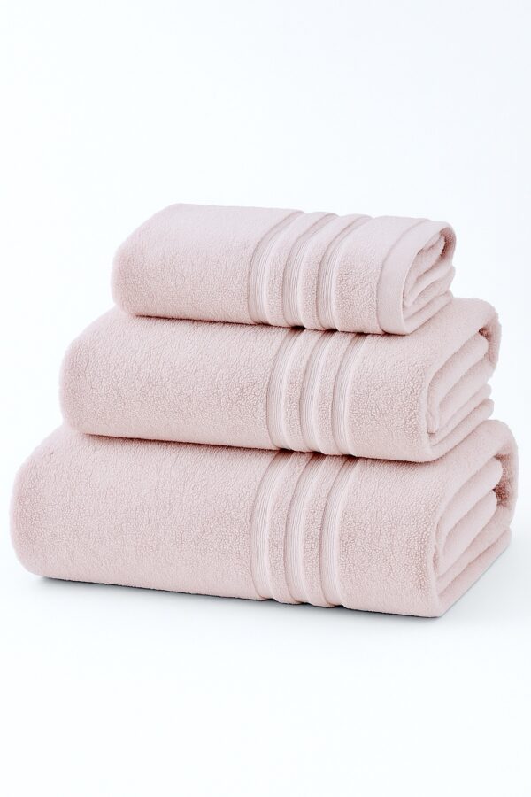 3 piece | pure cotton | bath towel set - Image 4