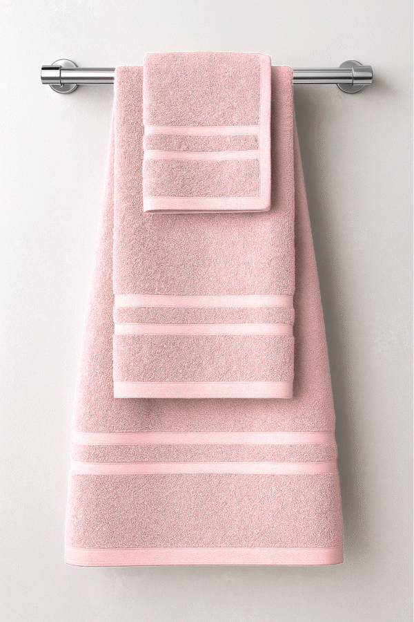 3 piece | pure cotton | bath towel set - Image 2