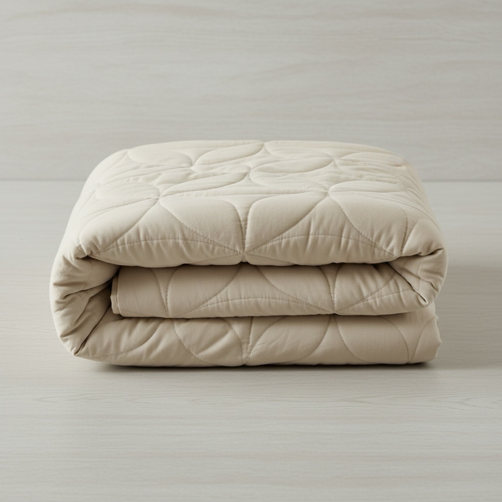 7 pcs Beige Rustic Italian Matelassé Quilt Bedding set - Image 8