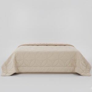 The Tuscan Bloom Beige Double bed comforter | 400 TC ~ 100% Cotton