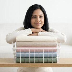 Set of 5 King Size Cotton Bedsheets | Pastel Combo Pack