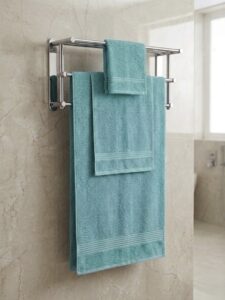 3 piece | pure cotton | bath towel set in Mint