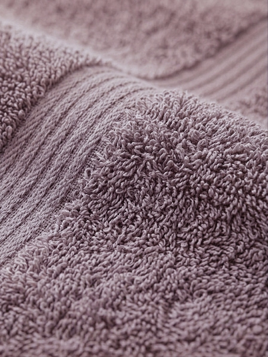 3 piece | pure cotton | bath towel set in Rose Brown - Image 6