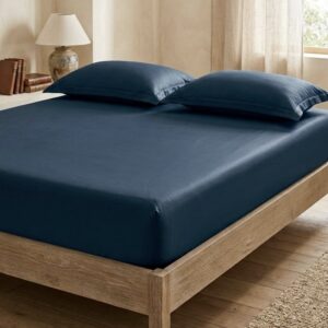 Dark Teal Solid 100% Cotton Bedding Set | King Size 108x108 | 400TC with 2 Pillow Covers