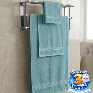 3 piece | pure cotton | bath towel set in Mint